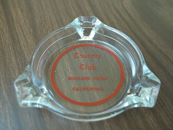 VINTAGE COUNTRY CLUB ASHTRAY