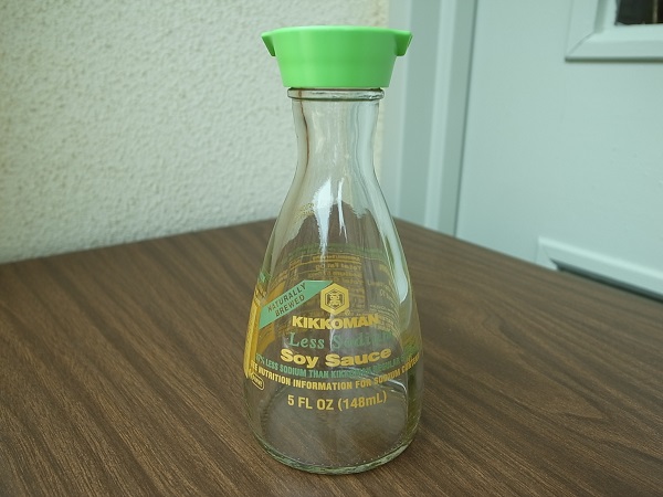 KIKKOMAN LESS SODIUM SOY SAUCE BOTTLE