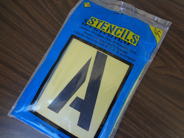 P-T PAPER STENCILS 4"