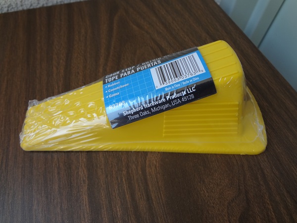 SHEPHERD HARDWARE RUBBER DOOR STOP 83763