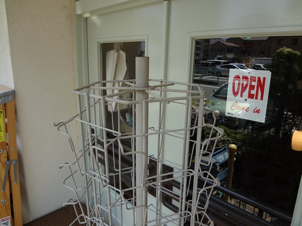 VINTAGE POSTCARD DISPLAY RACK