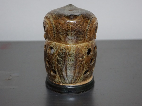 VINTAGE OWL CANDLE HOLDER