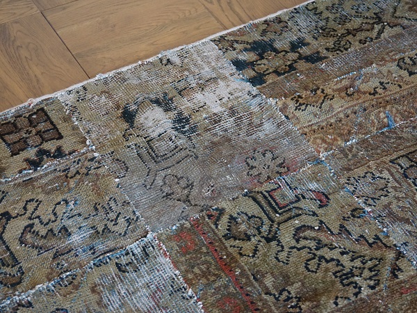 VINTAGE PERSIAN PATCHWORK RUG