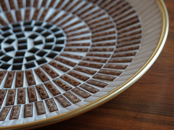 VINTAGE MOSAIC TILE TRAY